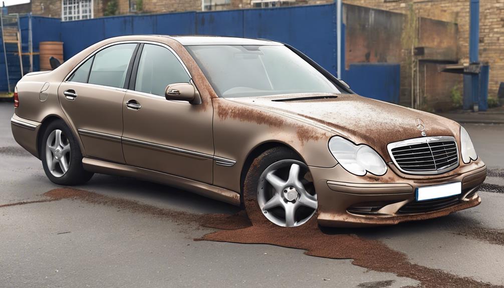 car bodywork rust problems