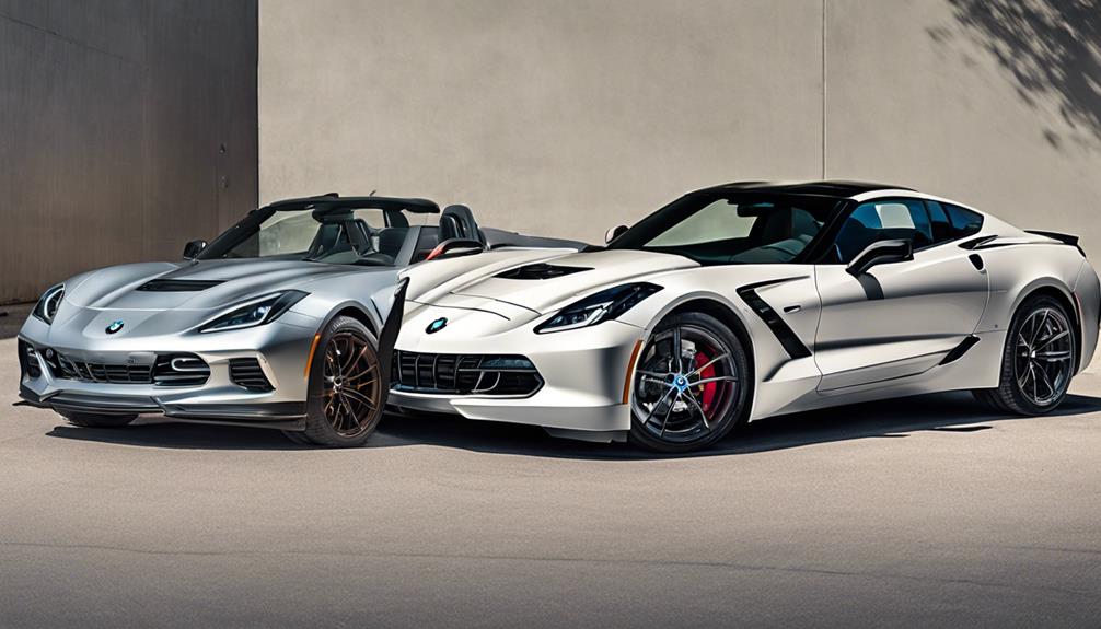 comparing bmw and corvette