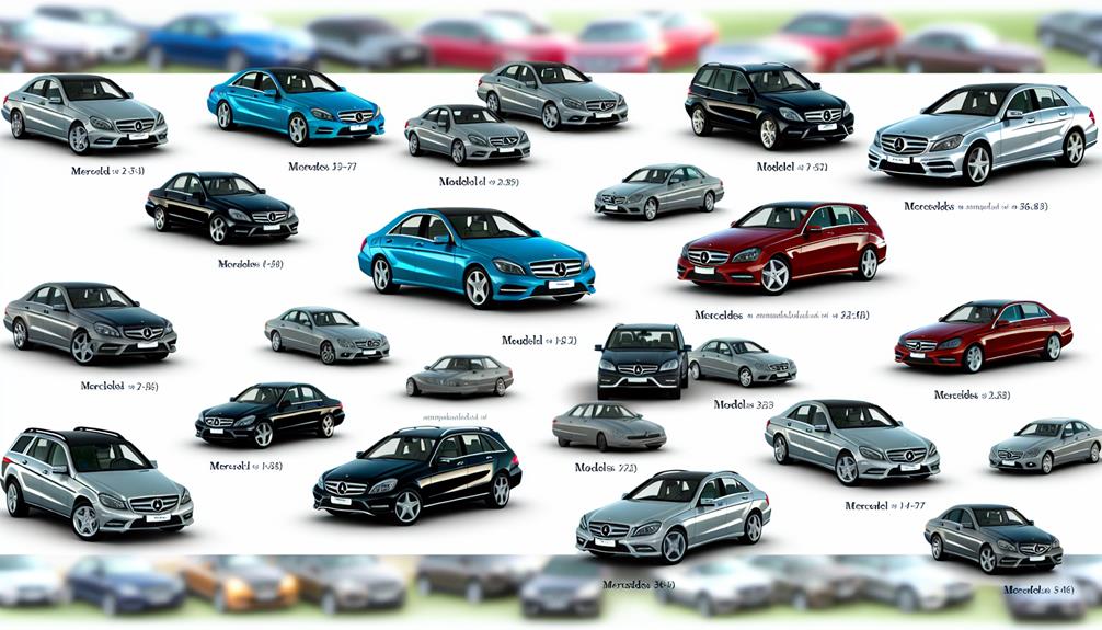 decoding mercedes benz models