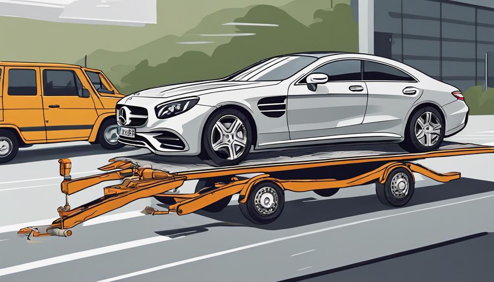 flat towing mercedes dangers